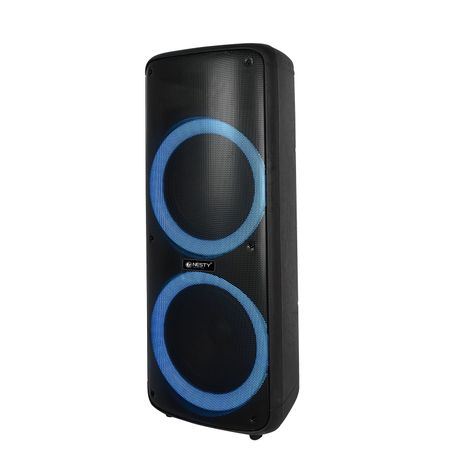 Nesty Karaoke Speaker System- Rx28- Portable Bluetooth Speaker- Black Image