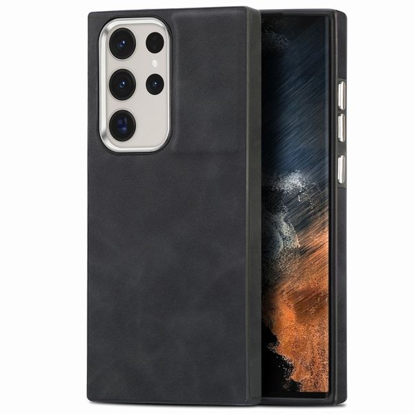 Vegan Leather Electroplated Phone Case Compatible with iPhone 11 PRO Max