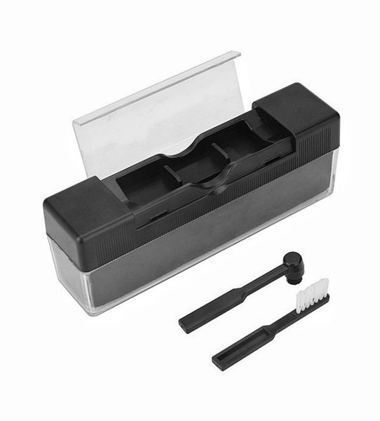 2-in-1 Antistatic Record Cleaning Brush Set For Vinyl Record Player/CD