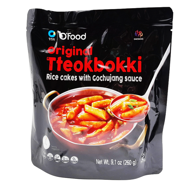 O'Food Original Flavoured Instant Tteokbokki 2 Serving 260g