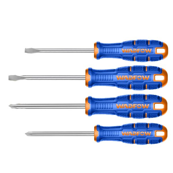 Wadfow - Magnetic Tip Screwdriver Set - S2 - WSSA404 - 4 Piece Set