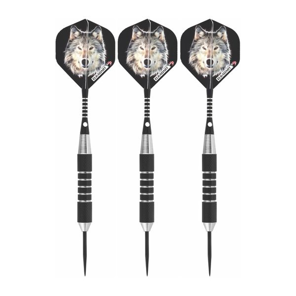 Elkadart Wolf Nickel Silver Darts