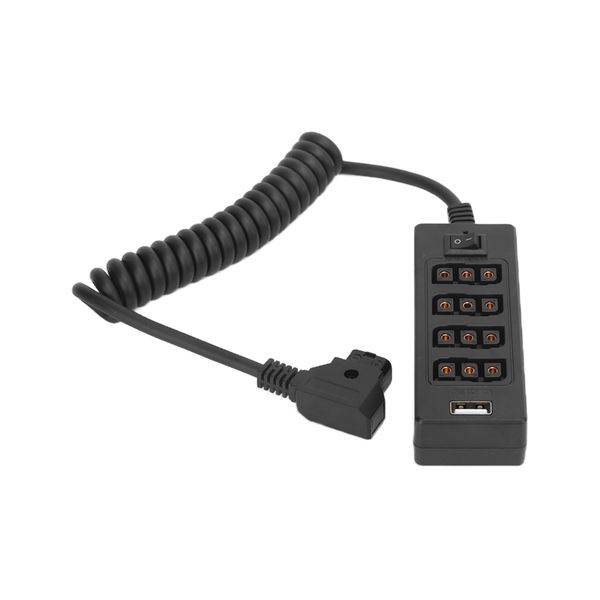 D-Tap Male To 4-Port Splitter Compatible with ARRI/RED Cams