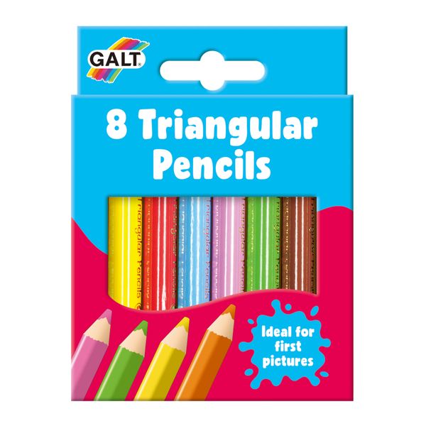 Galt Toys Triangular Pencils - 8 Piece
