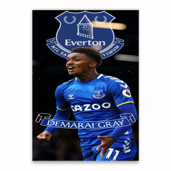 Demarai Gray Everton Poster - A1