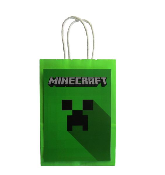 Minecraft Themed Party Bags - Set of 10