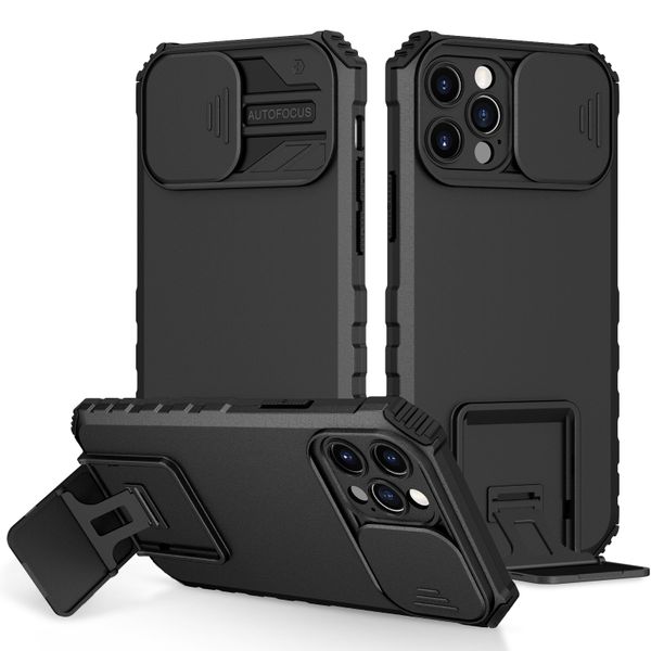 Phone Case Compatible With iPhone 11 Pro Slide Camera Lens Cover