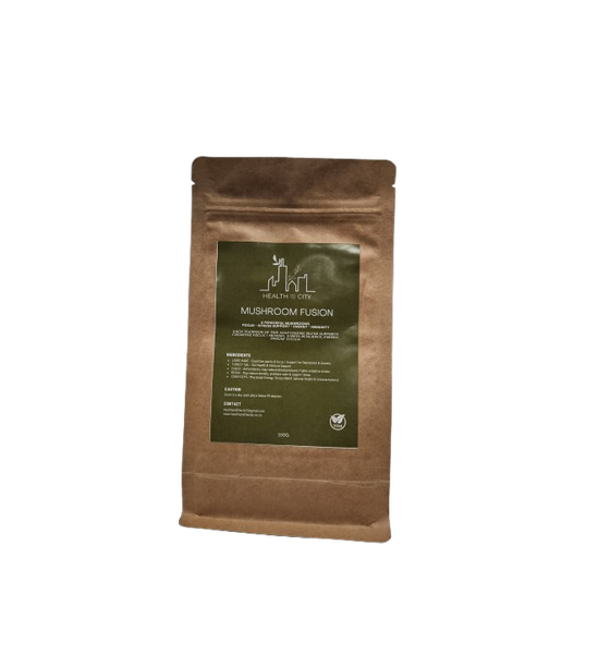 Health and The City Plant-Based Mushroom Fusion Powder - 150grams