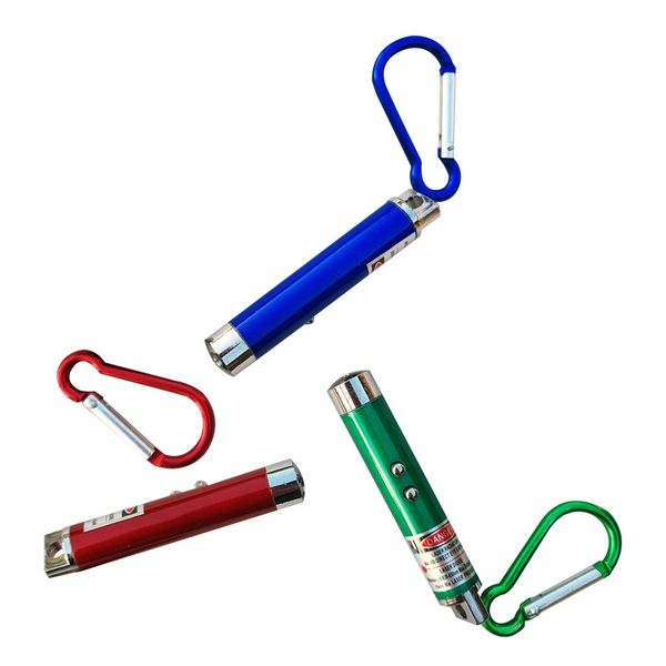 3 Pack | 3 in 1 Laser Toy for Cats- Blue, Red &amp; Green Lasers
