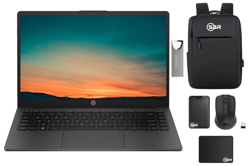 HP 12th Gen 8GB 512GB NVMe Fast Laptop-Office Bundle
