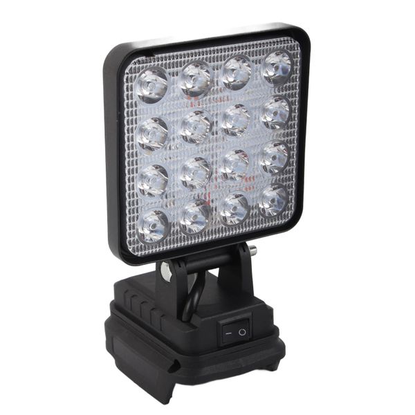 LED Flood Light 18V Cordless Work Lamp for BL1830 Series Outdoor Security