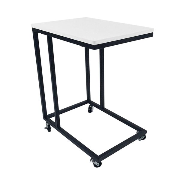 EcoRoll Side Table - Elegance on Wheels