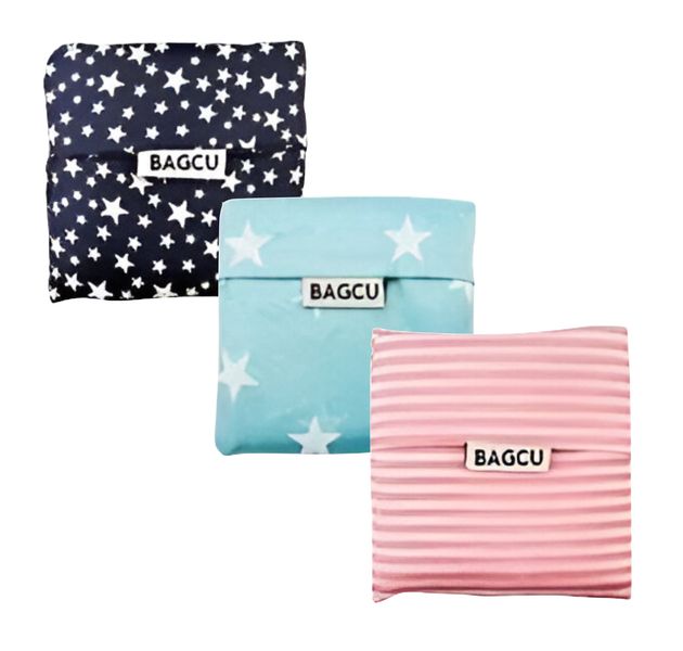 3 Piece Foldable, Washable, Reusable Shopping Bag - Random Colours