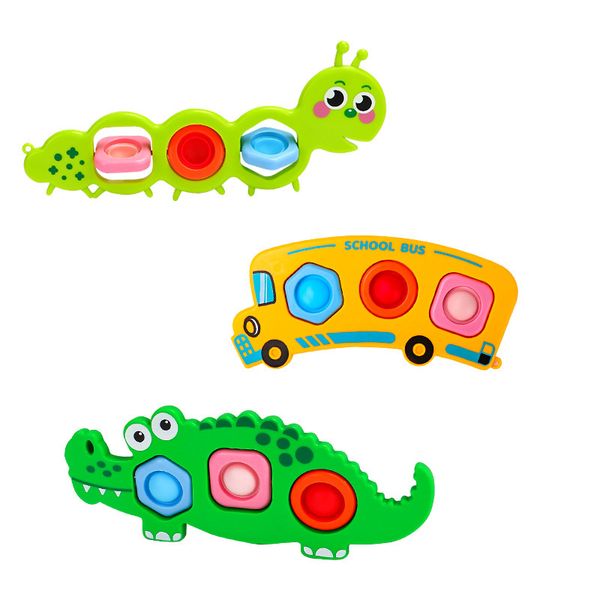 Fidget Popper Sensory Toys - 3 Pack
