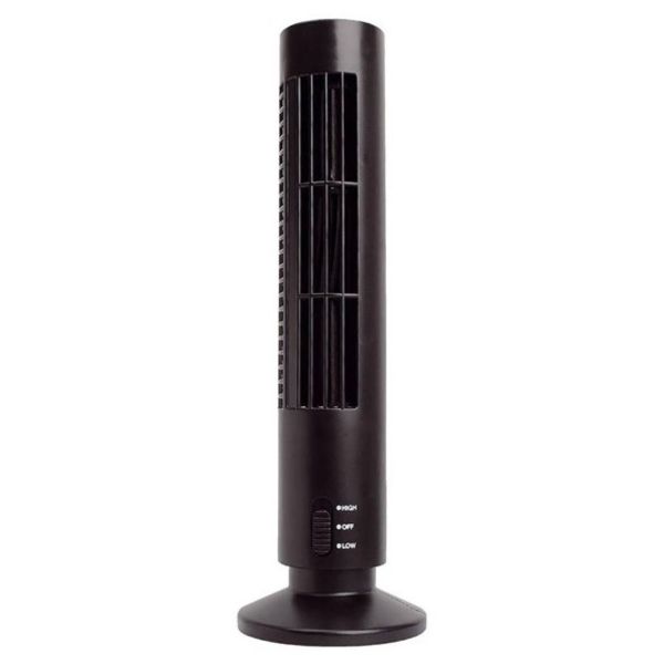 Mini Air Cooling Electric Fan - Black