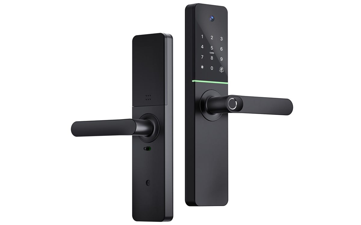 M-Lock Smart Lock | Biometric Door Lock | Wooden