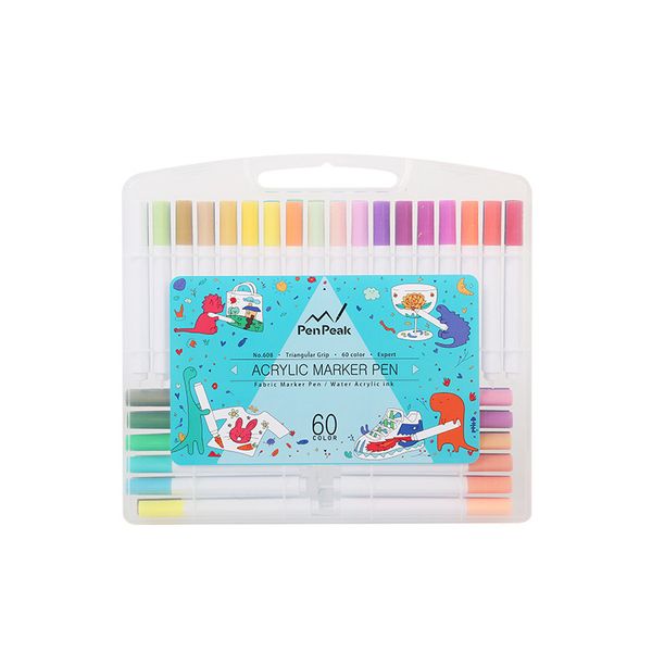 60 Colors Single Tip Marker