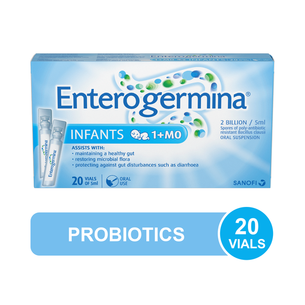 Enterogermina 2 billion/5 ml oral suspension