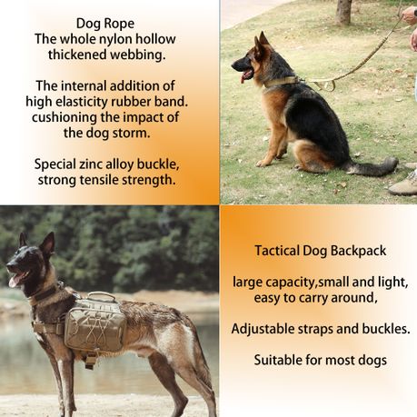 Tactical dog outlet backpack