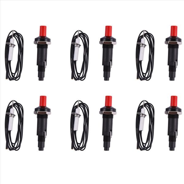 Piezo Ignition Set With Cable 1000Mm Long Push Button Lighters