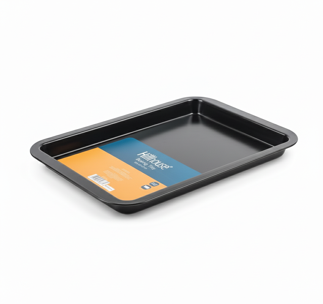 Hillhouse Non-Stick Baking Tray 33 x 23 x 2 cm for Cookies and Pastries