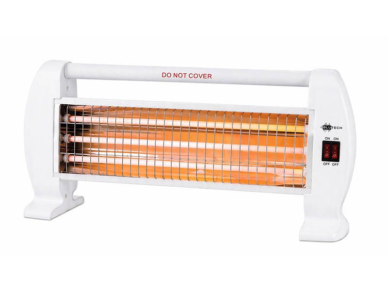 Blutech 1200W Quartz Electric Heater BT-522 with Safety Switch