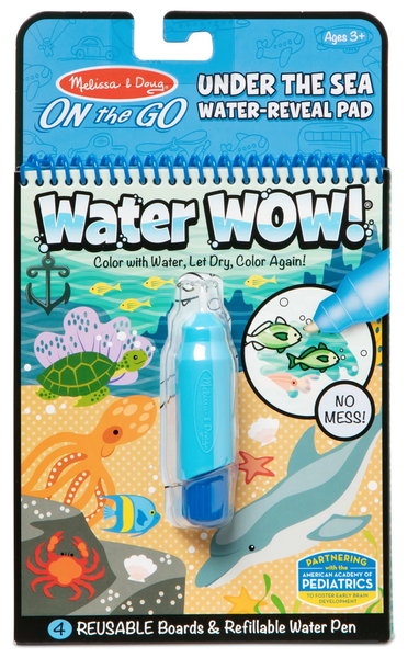 Melissa &amp; Doug On the Go Water Wow! Water-Reveal Pad - Under The Sea