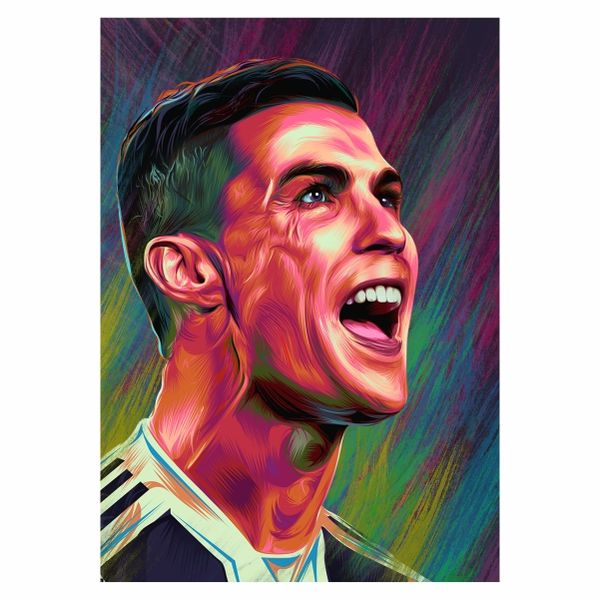 Ronaldo Colourful - A1 poster