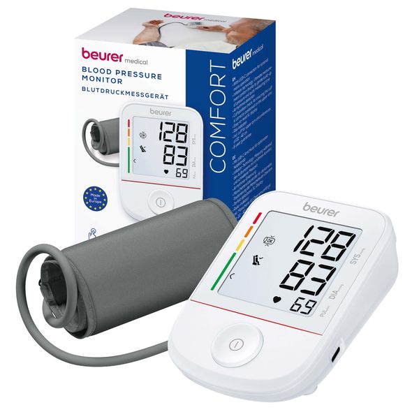 Beurer Germany Upper Arm Blood Pressure Monitor &amp; Arrythmia Detection BM 38