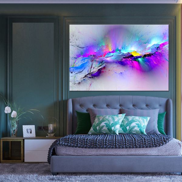 Amazing Scene Abstract Canvas Print Wall Art Décor