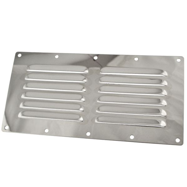 Stainless Steel Rectangle Louvre Vent