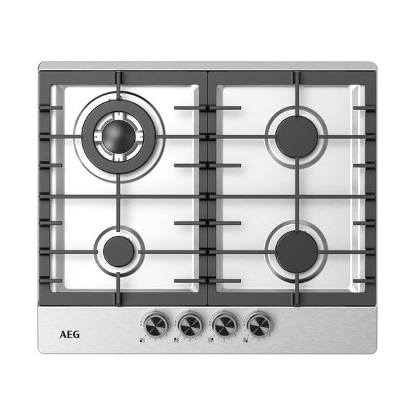 AEG 60cm Gas HOB - Stainless Steel