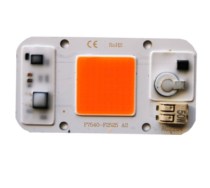 50W COB LED - Red/Blue (Solderless)