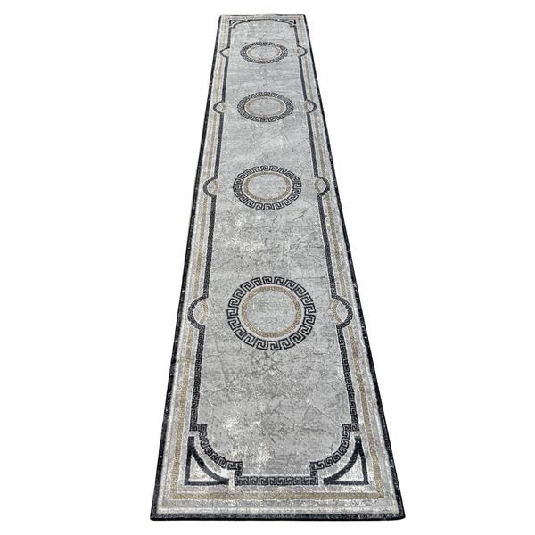 Exclusive Authentic Turkish Modern Passage Runner 400 x 80cm