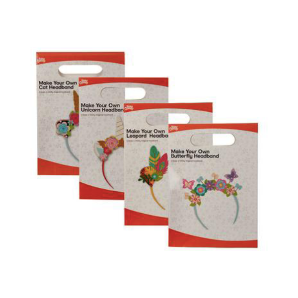 SD Toys- Assorted Make Your Own Headband Pack of 4