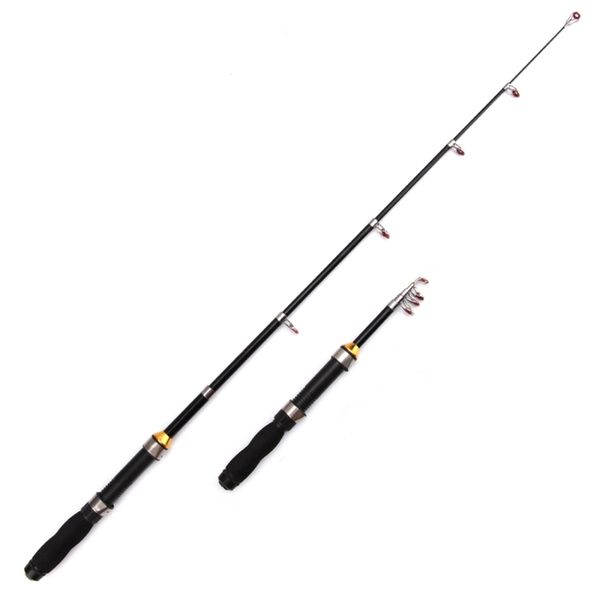 Fiberglass Sea Fishing Rod Mini Fishing Pole, Extended Length -1.0m