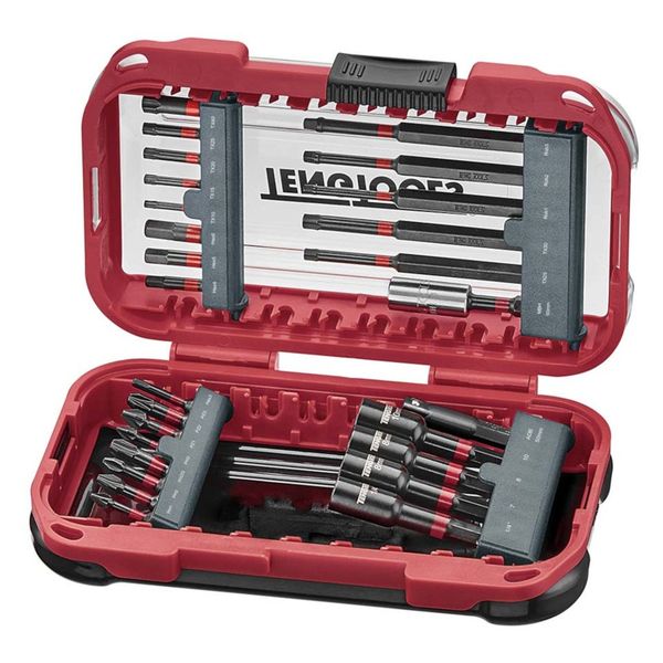 TengTools - Impact Bit Set, 27 Piece - TBBSI27