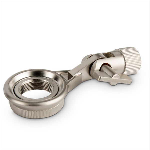 Silver Metal Mic Clip Microphone Shock Mount Bracket Simple Mic Stand Acces