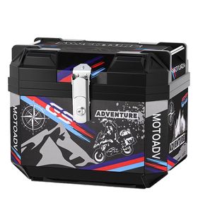 60L Motorcycle Tail Box with Inner Lid & Installation Tools | Shop