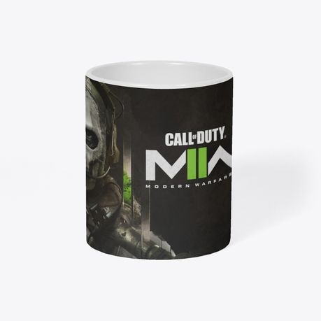 Modern Warfare II Ghost Art Coffee Mug