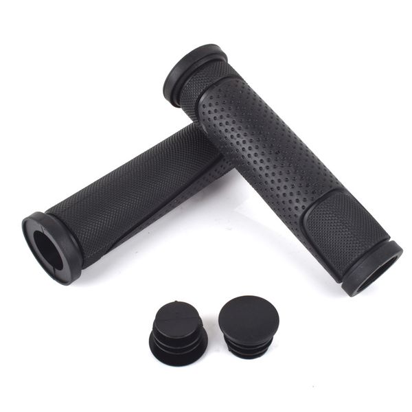 Bicycle Grips with Gel Pad - Handlebar Grips Made of Non-slip Rubber