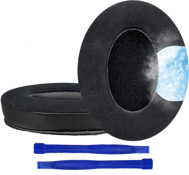 Gel Ice Sensation Ear Pads for WH 1000XM3 (2 Ear Pads + 2 Gel Ice Sheets)