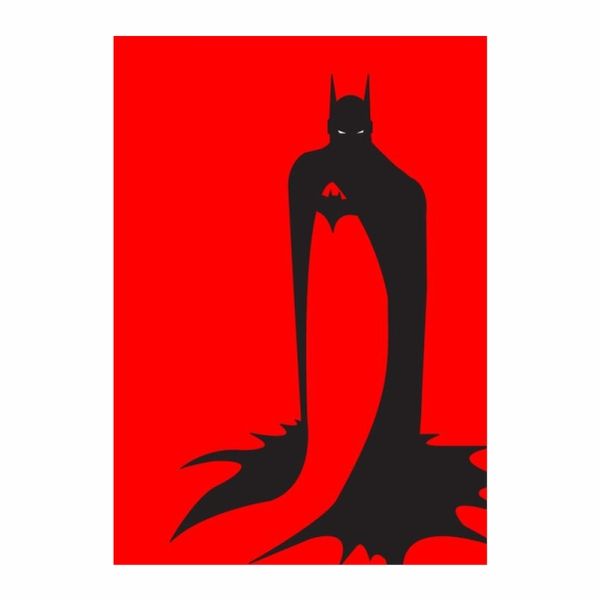Batman Red Poster - A1