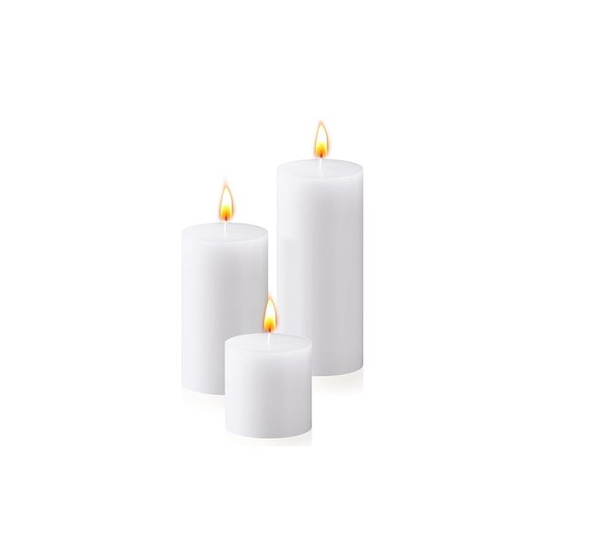 3 Piece Pillar Candles