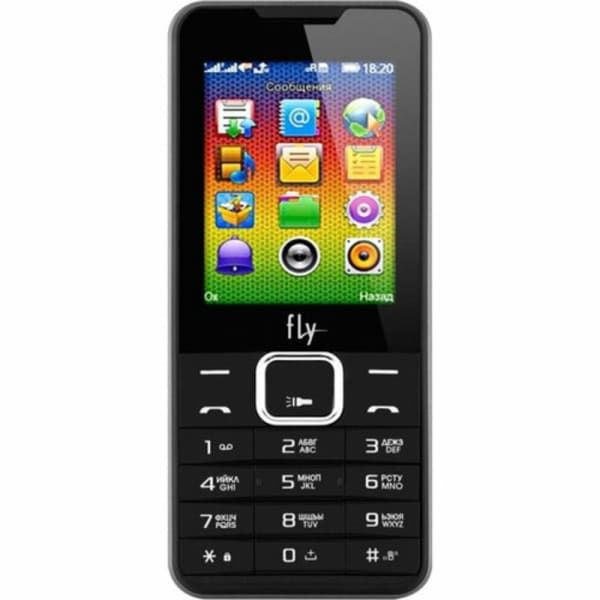 Fly FF243 Dual Sim- Black