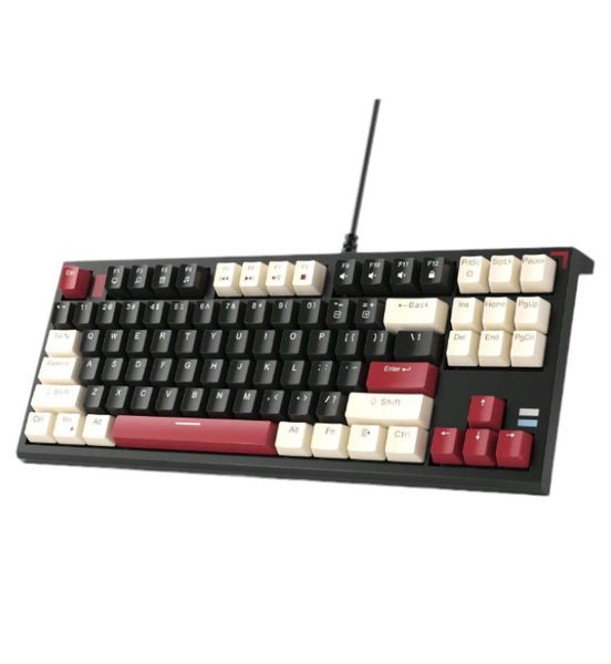 MAGEGEE - SKY87 - Mechanical Keyboard With Ice Blue Backlighting - Black