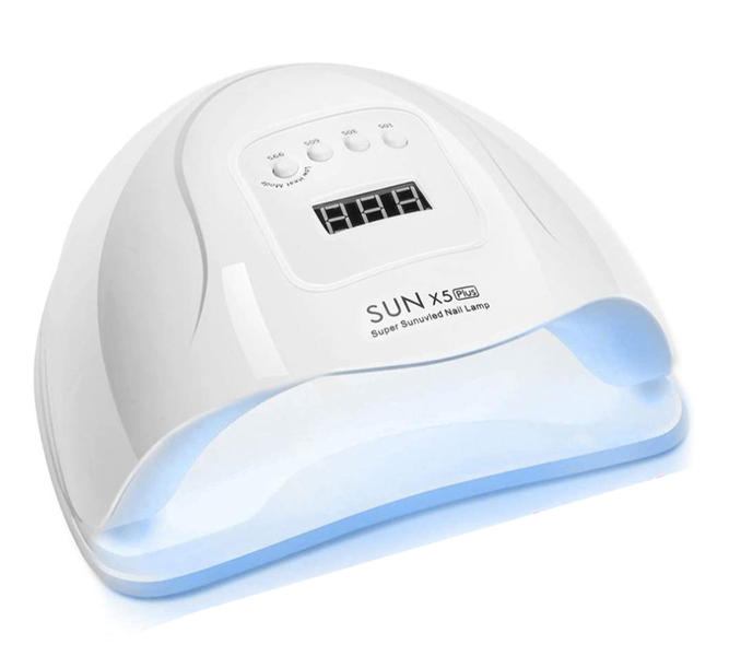 SUN X5 Plus UV/LED Nail Lamp with Dual Light Source &amp; Digital Display