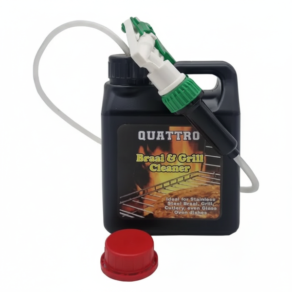 Quattro 1L Braai and Grill Cleaner - Grease and Grime Remover