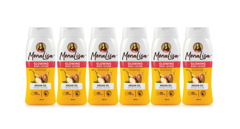 Monalisa Glowing Body Lotion - Argan Oil 400ml