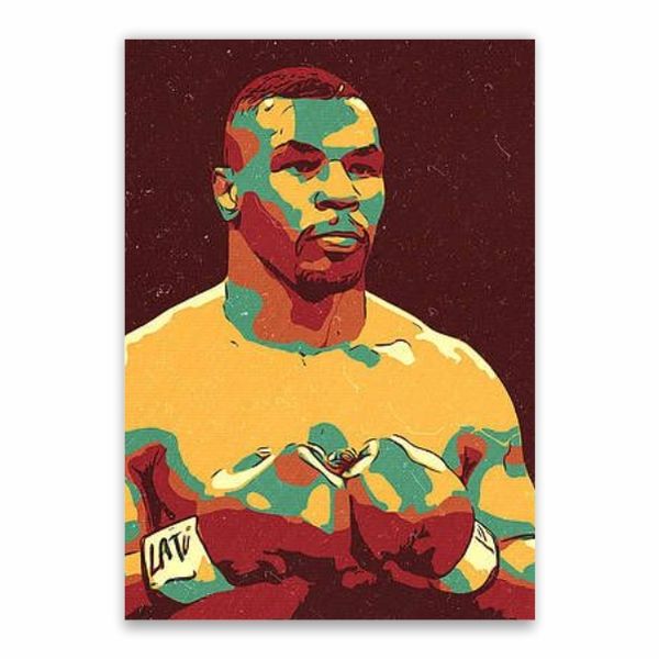 Mike Tyson Vintage Poster - A1